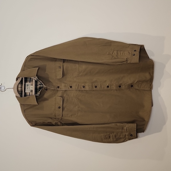 L.L. Bean Jackets & Coats Ll Bean Vintage Canvas Flannel Lined